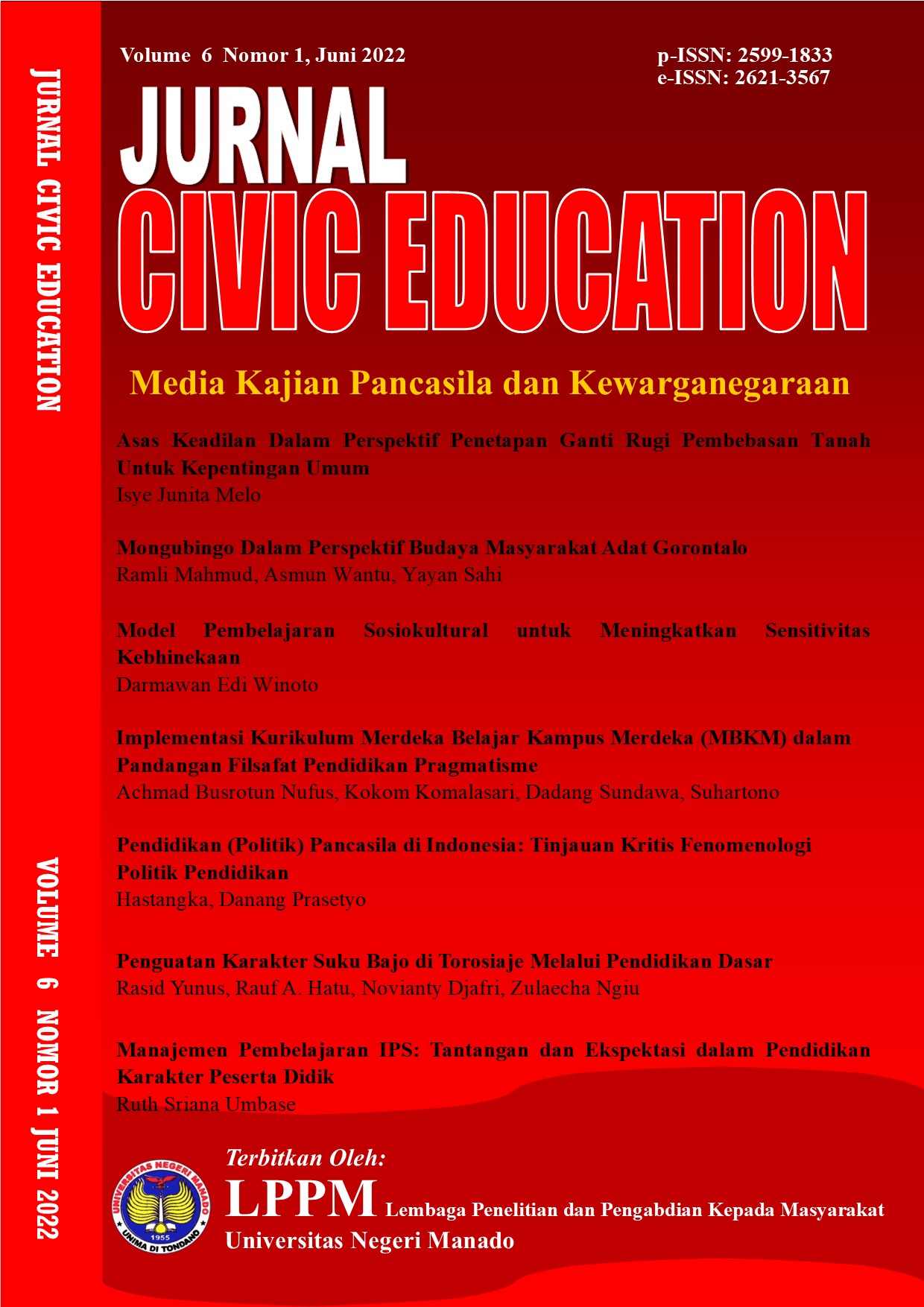 Cover Vol 6 No 1 Juni 2022